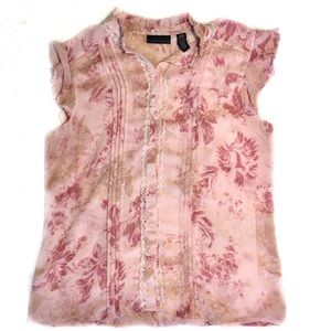 Apostrophe Pink Blouse